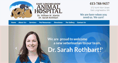 Desktop Screenshot of elanimalhospital.com